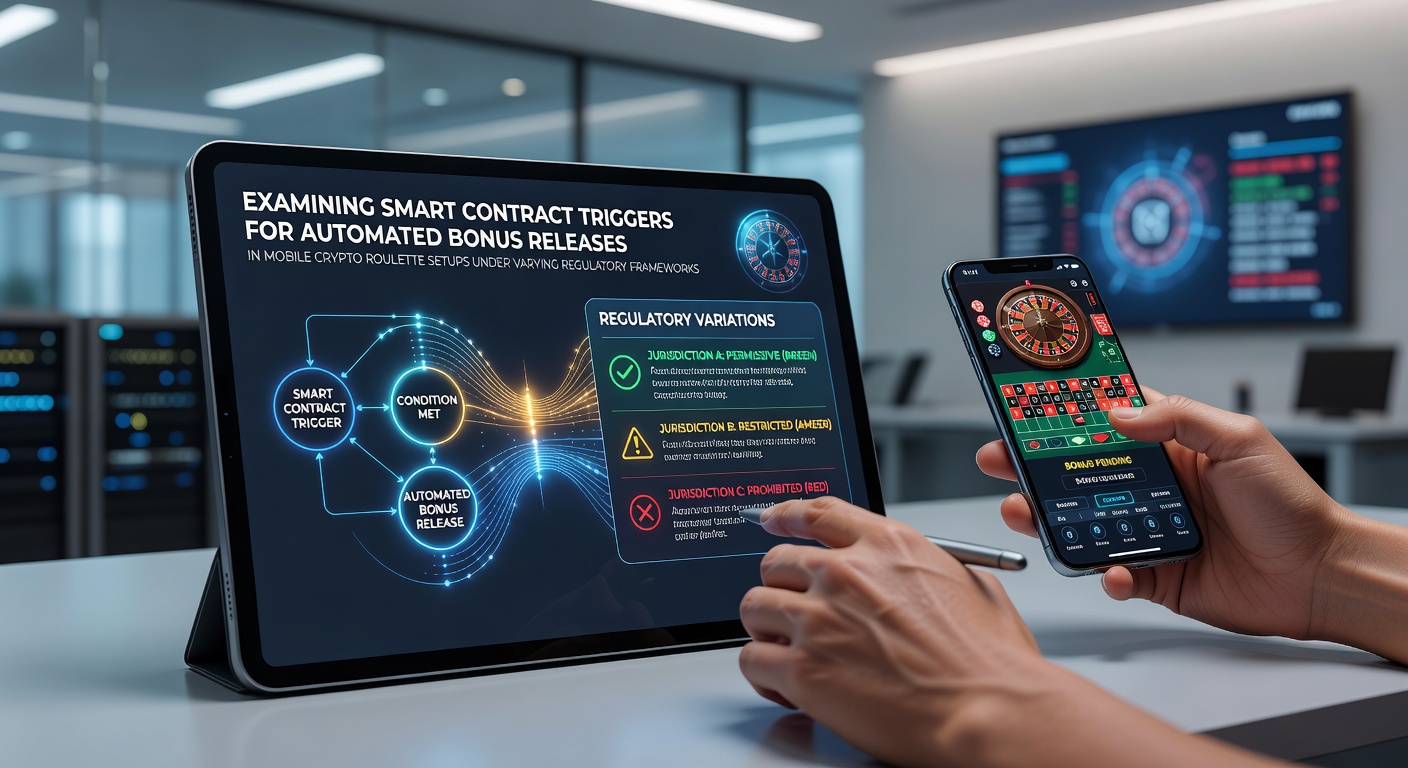 Smart contract execution flow for automated bonus triggers in mobile crypto roulette platforms