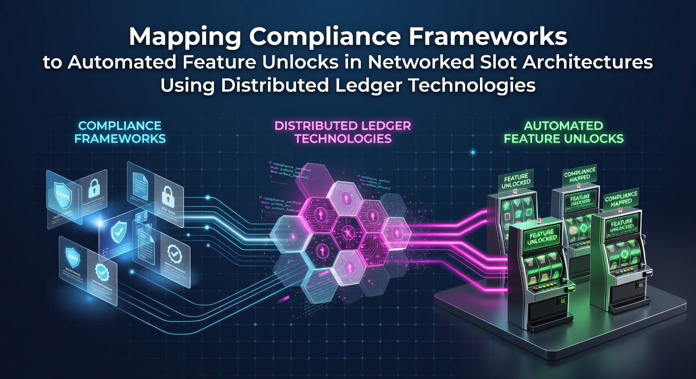 Networked slot machine architecture diagram showing distributed ledger integration points